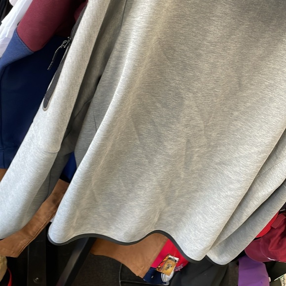 Nike Sportswear Men's Tech Fleece Full-Zip Hoodie SZ L Black/Gray Pre Owned - Picture 11 of 11